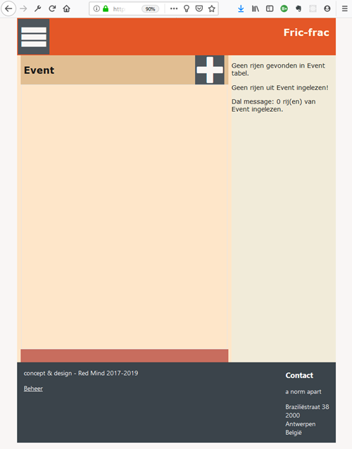 Fric-frac View Event-Index